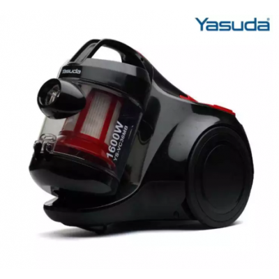 Yasuda YSVC36MB 1600W Bagless Vacuum Cleaner- Red/Black
